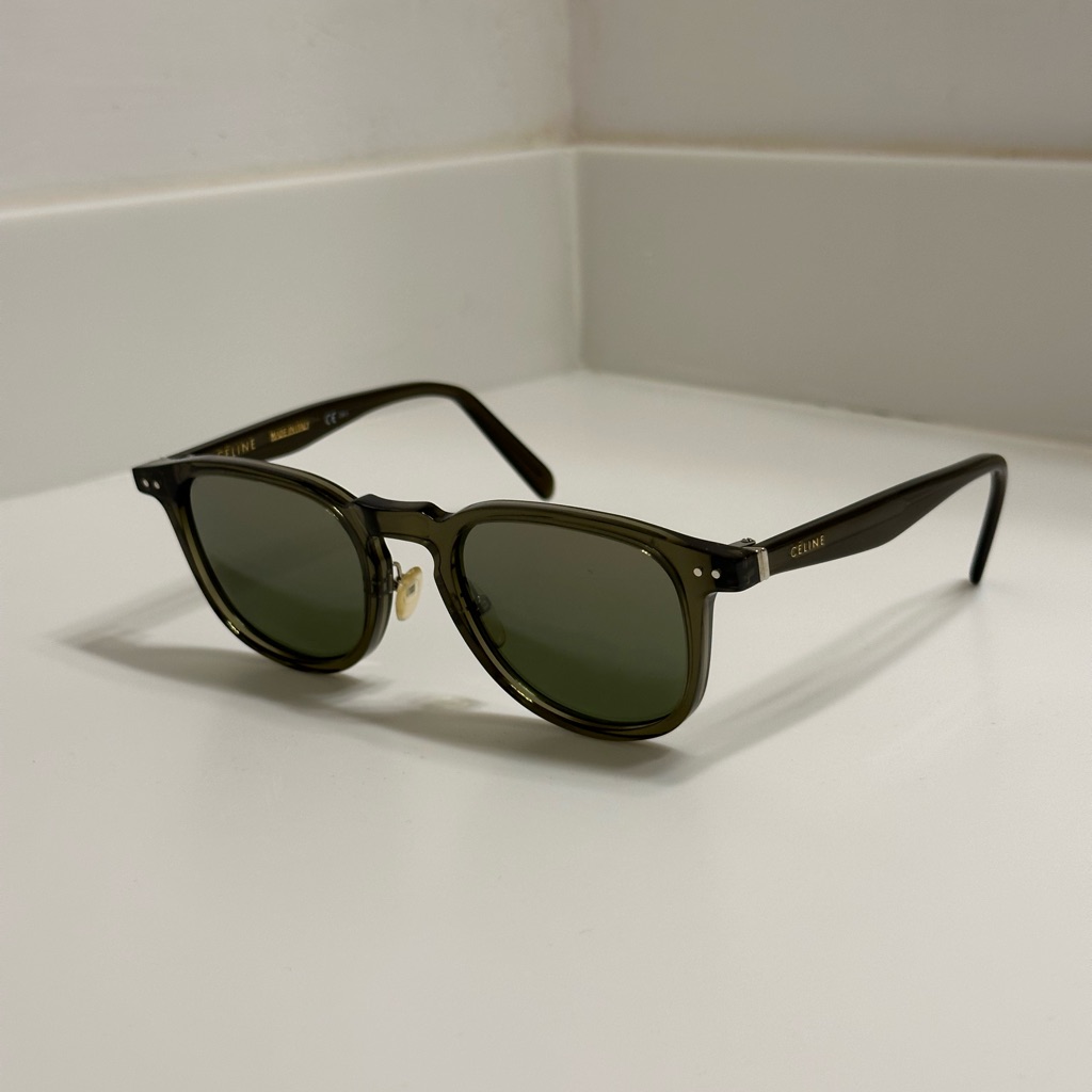 Celine Olive Green Sunglasses Cl41412/F/S X4ndt